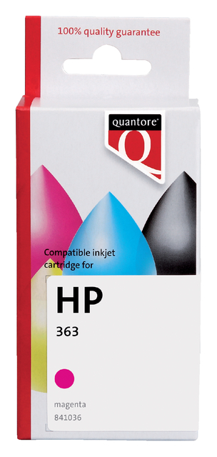 Inktcartridge Quantore alternatief tbv HP C8772EE 363 rood afbeelding