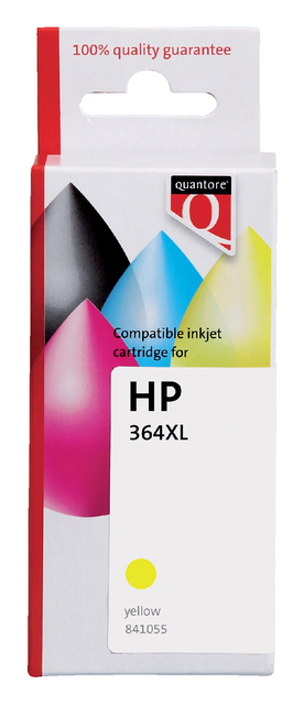 Inktcartridge Quantore alternatief tbv HP CB325A 364XL geel afbeelding