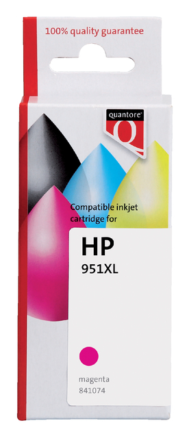 Inktcartridge Quantore alternatief tbv HP CN047AE 951XL rood afbeelding