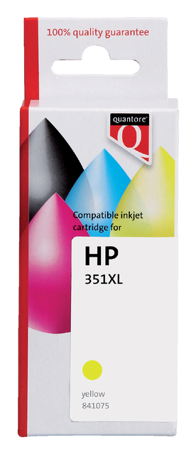 Inktcartridge Quantore alternatief tbv HP CN048AE 951XL geel afbeelding
