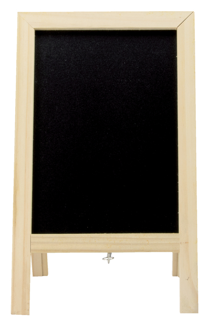 Krijtbord securit mini tafelstoepbord afbeelding