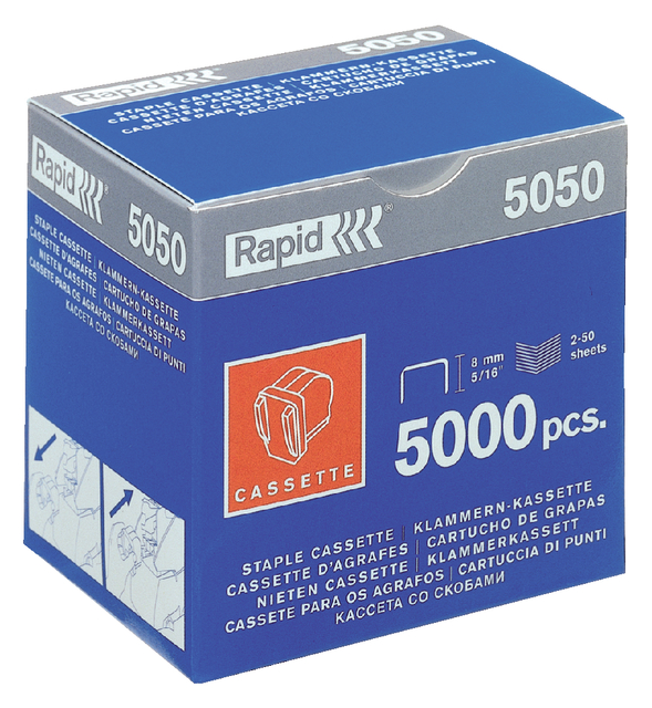 Nietcassette Rapid 5050 5000 stuks — Foto 2 van 2
