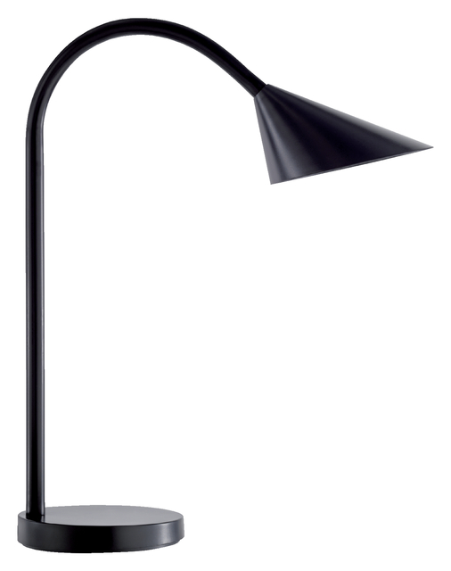 Bureaulamp Unilux Sol led zwart afbeelding
