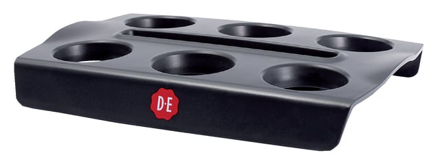 Bekerplateau Douwe Egberts voor 6 bekers zwart afbeelding