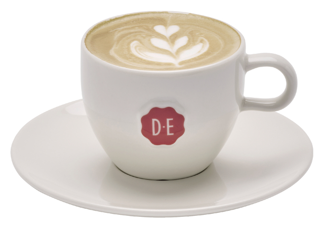 Kopje Douwe Egberts cappuccino 180ml wit 12 stuks — Foto 2 van 2