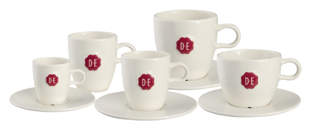 Kopje Douwe Egberts Lungo 180ml wit — Foto 2 van 2