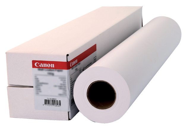 Inkjetpapier Canon 610mmx30m 140gr mat gecoat afbeelding
