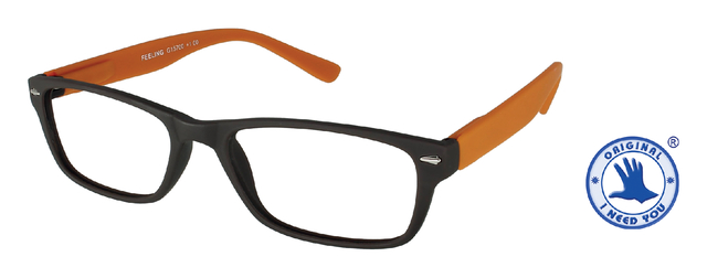 Leesbril I Need You +1.00 dpt Feeling bruin-oranje afbeelding