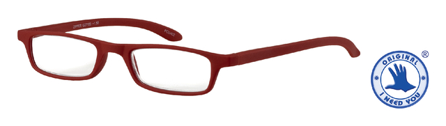 Leesbril I Need You +1.50 dpt Zipper rood afbeelding