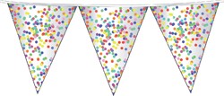Confetti slinger 10 meter