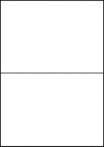 Etiket Avery Zweckform LR3655 210x148mm A5 recycled wit 200 etiketten-3