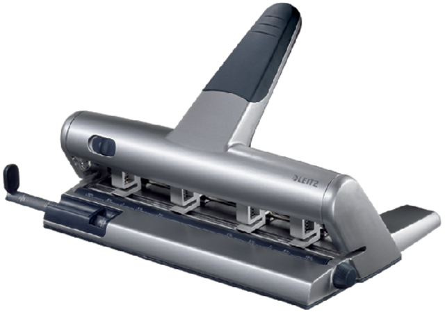 Perforator Leitz 5114 AKTO variabele multi zilver afbeelding