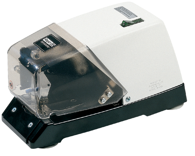 Nietmachine Rapid Classic elektrisch 100E 66/6 50 vel zwart/wit afbeelding