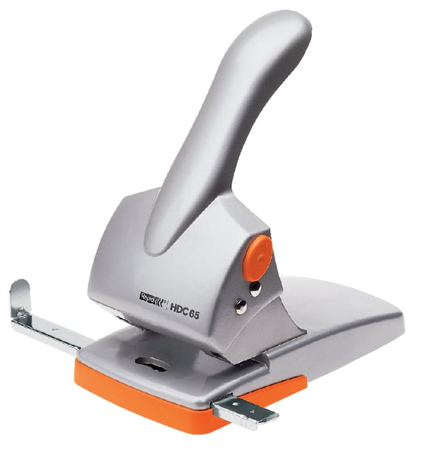 Perforator Rapid Fashion HDC65 heavy duty 65 vel zilver/oranje afbeelding
