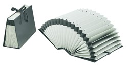 Sorteerordner Djois Diplo-Line folio A/Z 21 vakken zwart