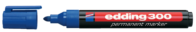 Viltstift edding 300 rond 1.5-3mm blauw afbeelding