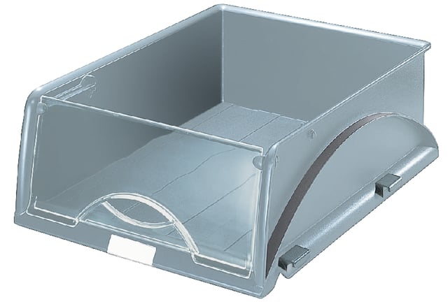Sorteerbak Leitz 5231 Sorty met klep grijs afbeelding