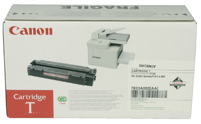 Tonercartridge Canon type T zwart afbeelding