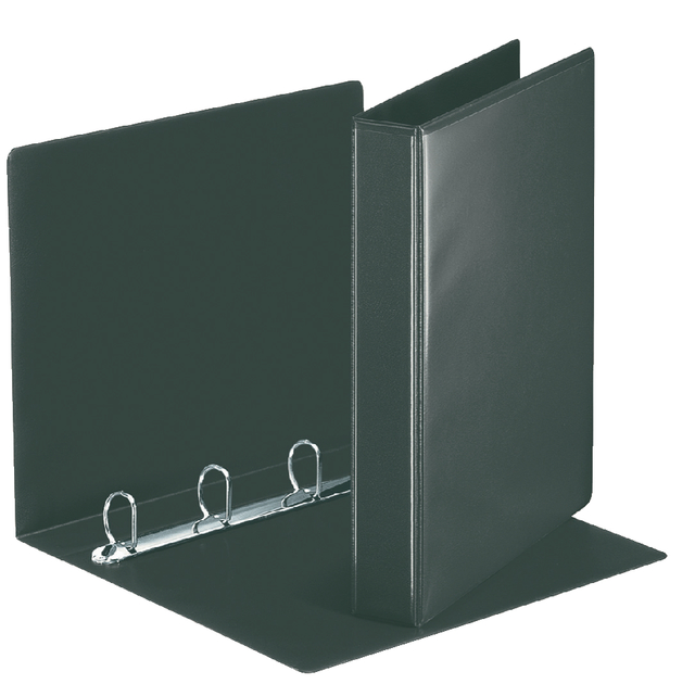Presentatieringband Esselte panorama A4 4-rings D-mechaniek 20mm PP zwart afbeelding