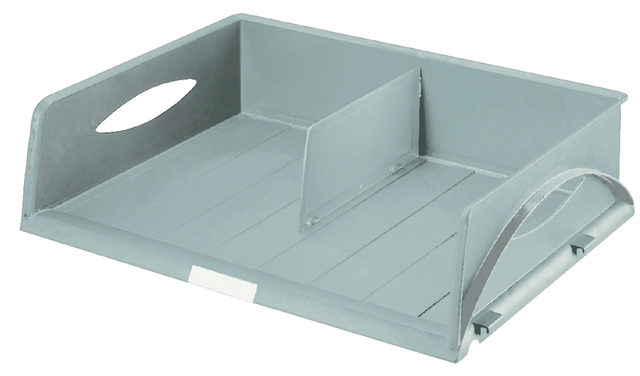 Brievenbak Leitz Sorty Jumbo A3 dwars grijs afbeelding