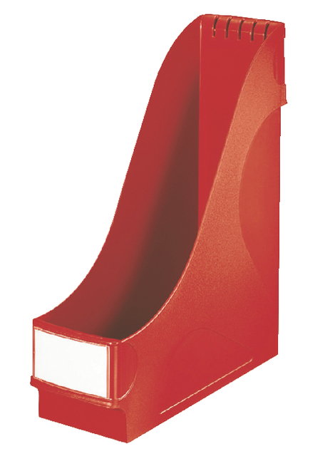 Tijdschriftencassette Leitz extra breed rood afbeelding