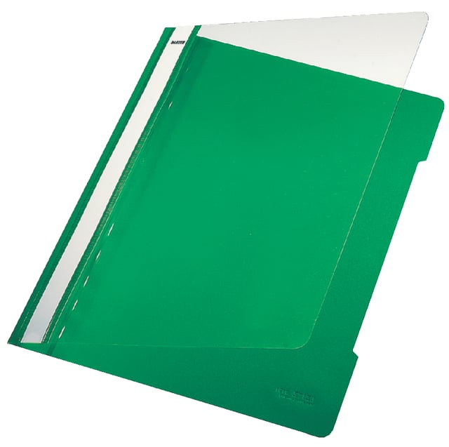 Snelhechter Leitz Standaard A4 gerecycled PP groen afbeelding