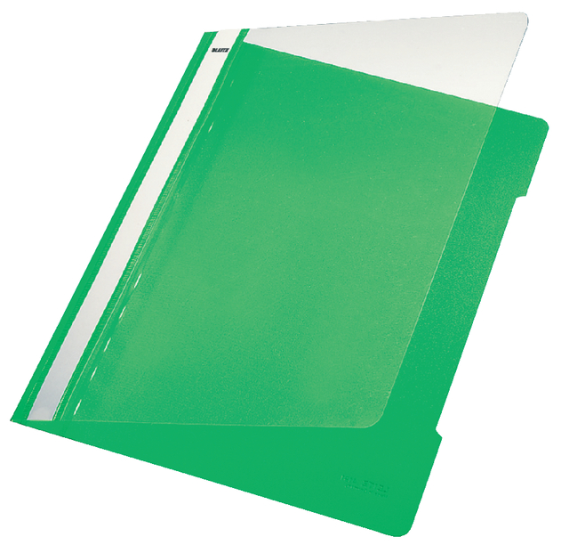Snelhechter Leitz Standaard A4 gerecycled PP lichtgroen afbeelding