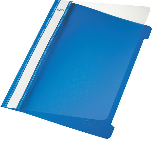 Snelhechter Leitz standaard A5 PVC blauw afbeelding