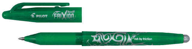 Rollerpen PILOT friXion medium groen afbeelding