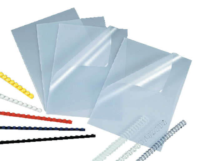 Voorblad GBC A3 PVC 240micron transparant 100 stuks — Foto 2 van 2