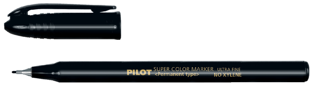 Fineliner PILOT Super Color Scan ultra fijn zwart afbeelding