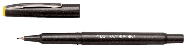 Fineliner PILOT Razor Point fijn zwart afbeelding