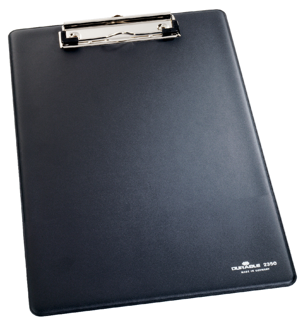 Klembord Durable 2350 A4 met kopklem zwart afbeelding