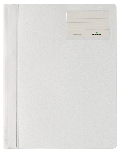 Snelhechter Durable A4 PVC etiketvenster wit afbeelding