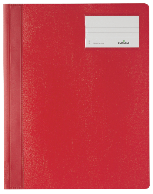 Snelhechter Durable A4 PVC etiketvenster rood afbeelding