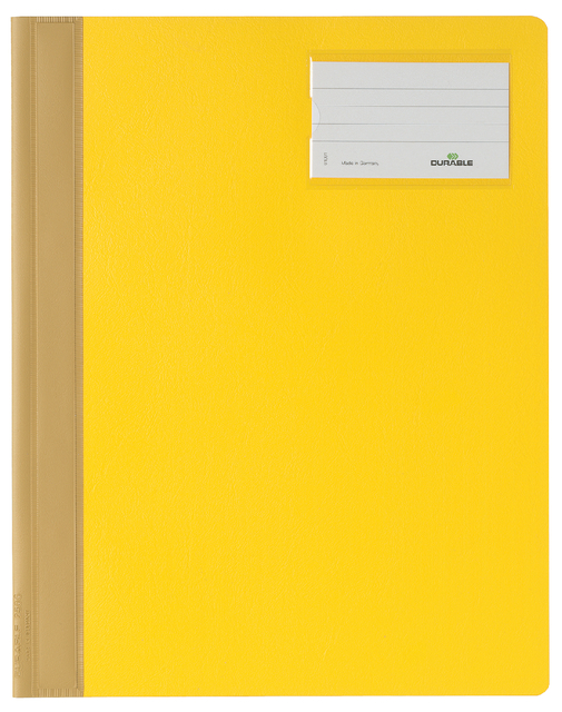 Snelhechter Durable A4 PVC etiketvenster geel afbeelding