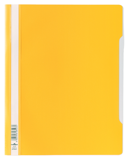 Snelhechter Durable A4 PVC geel afbeelding