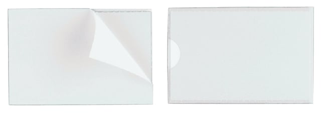 Etikethouder Durable pocketfix 75x18mm zelfklevend 10 stuks afbeelding