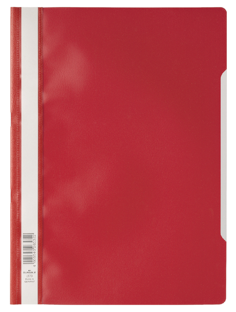 Snelhechter Durable A4 PP rood afbeelding
