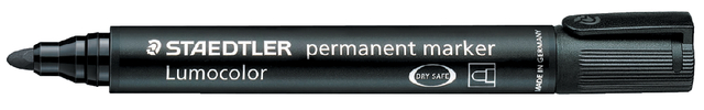 Viltstift Staedtler 352 rond zwart 2mm afbeelding