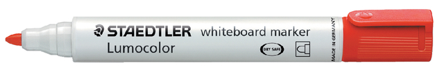 Whiteboardmarker Staedtler Lumocolor 351 rond rood 2mm afbeelding