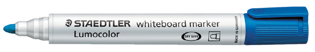 Whiteboardmarker Staedtler Lumocolor 351 rond blauw 2mm afbeelding