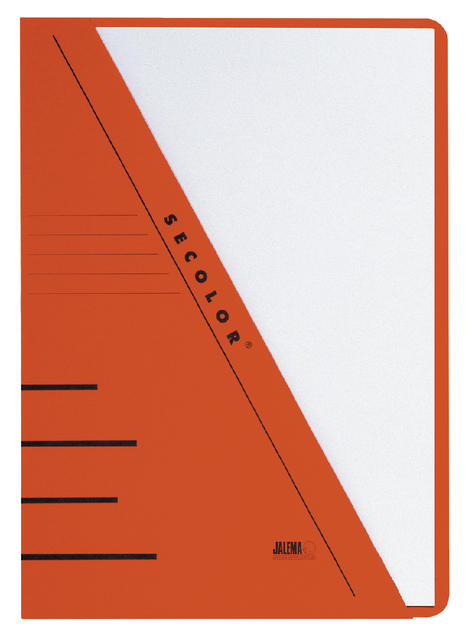 Insteekmap Djois Secolor A4 recycled 250gr rood afbeelding