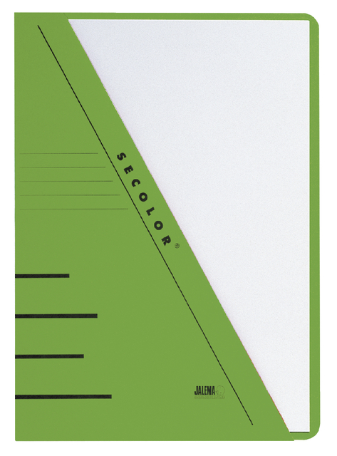 Insteekmap Djois Secolor A4 recycled 250gr groen afbeelding