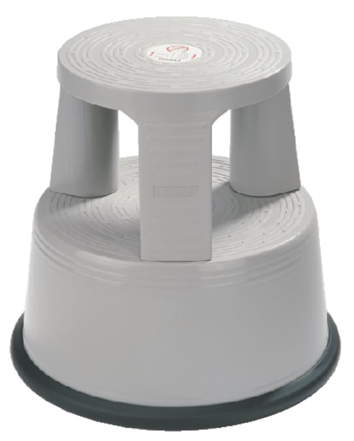 Opstapkruk Desq 420mm kunststof grijs afbeelding