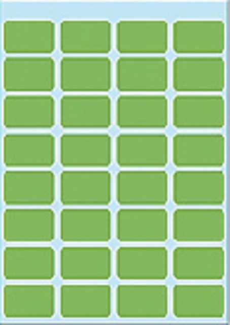 Etiket HERMA 3645 12x19mm groen 160stuks afbeelding