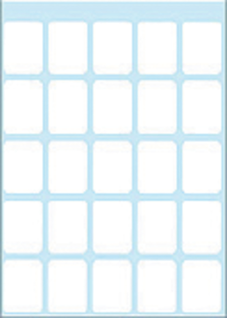 Etiket HERMA 3660 15x20mm wit 175 stuks afbeelding