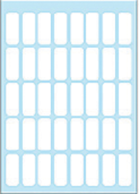 Etiket HERMA 3721 8x20mm wit 280 stuks afbeelding