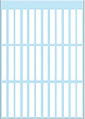 Etiket HERMA 3735 5x35mm wit 252 stuks
