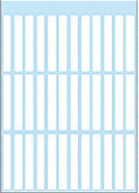 Etiket HERMA 3735 5x35mm wit 252 stuks afbeelding